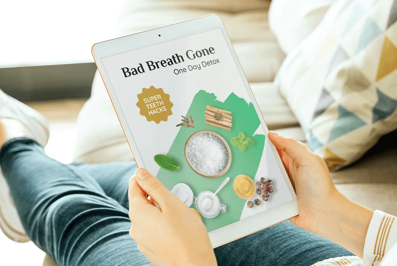 ProDentim  Bonus 1 : Bad Breath Gone. One Day Detox
