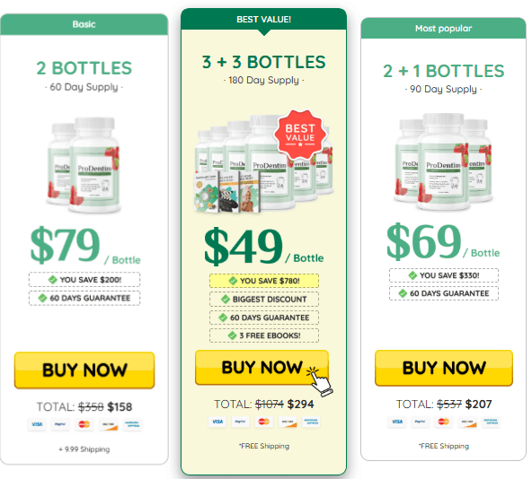 ProDentim Discount Price
